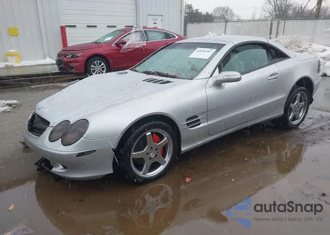 2004 Mercedes-Benz Sl 500 z USA, uszkodzony, nr VIN WDBSK75F74F075210